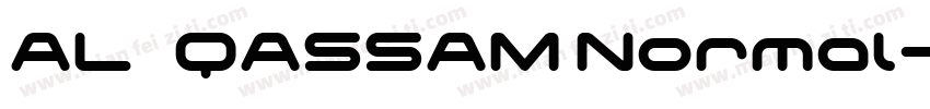 AL   QASSAM Normal字体转换